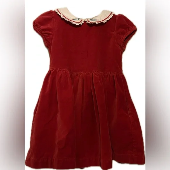 fitted lace wedding dress Velvet Mini Dress with Voluminous Skirt 44 (FR) / Burgundy main image 1